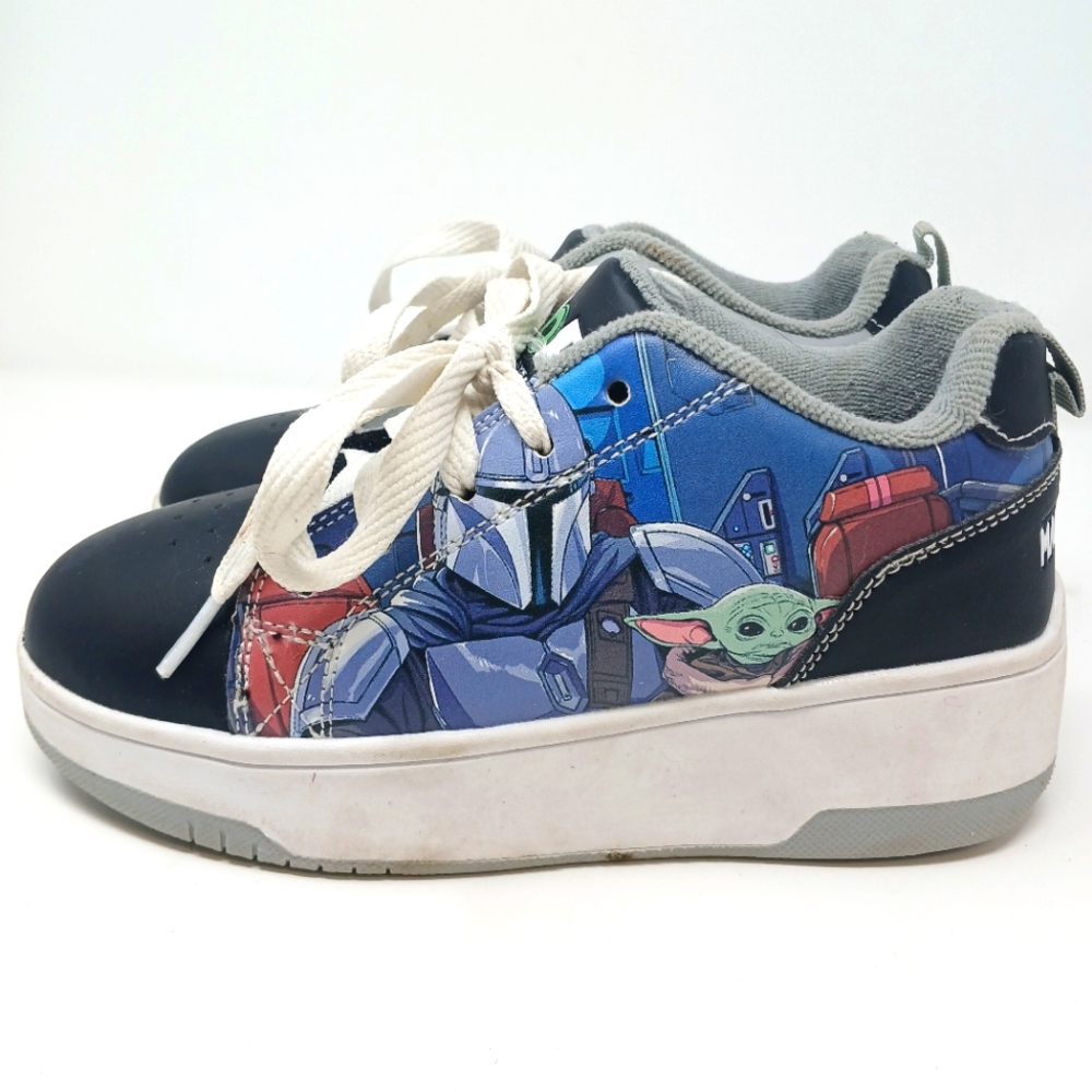 Heelys Star Wars Mandalorian Wheeled Shoes Grogu Baby Yoda Youth Size 2